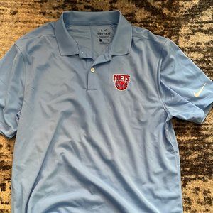 Brooklyn Nets Nike ABA throwback shortsleeve polo golf shirt